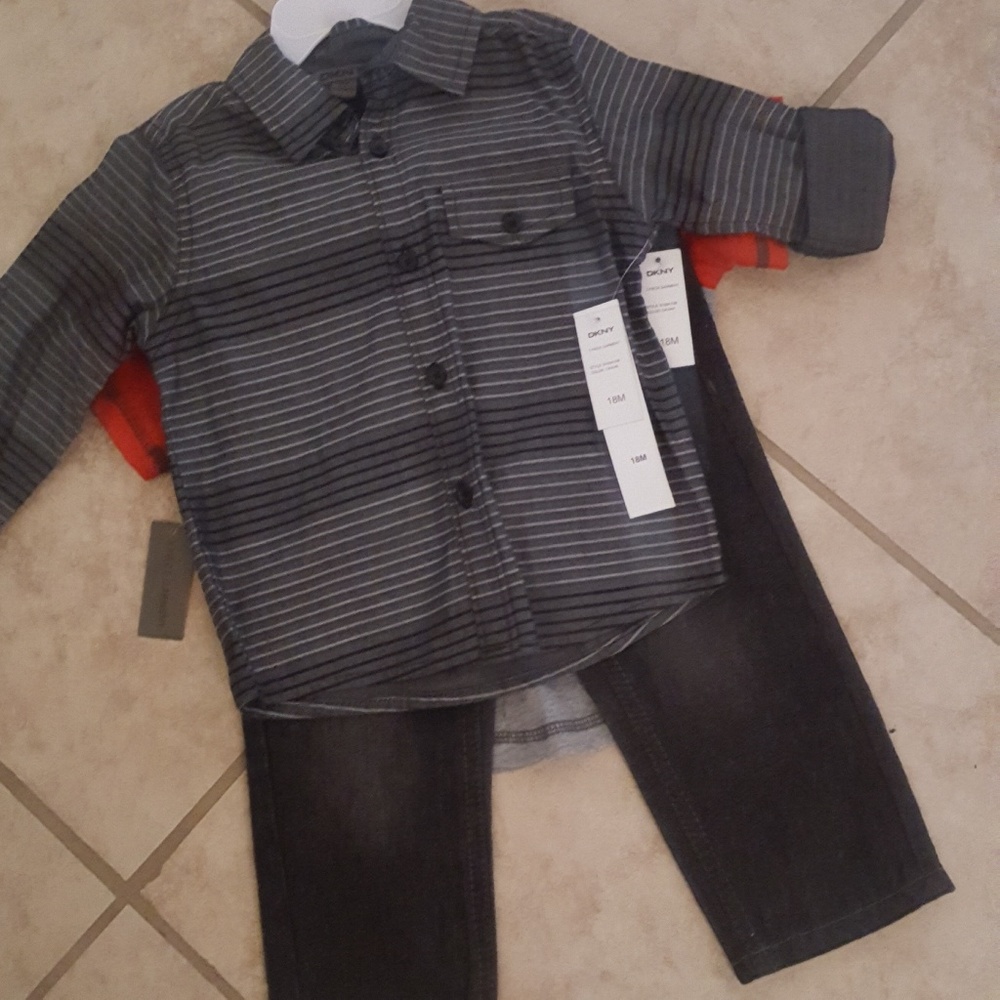 DKNY 3 piece toddler set